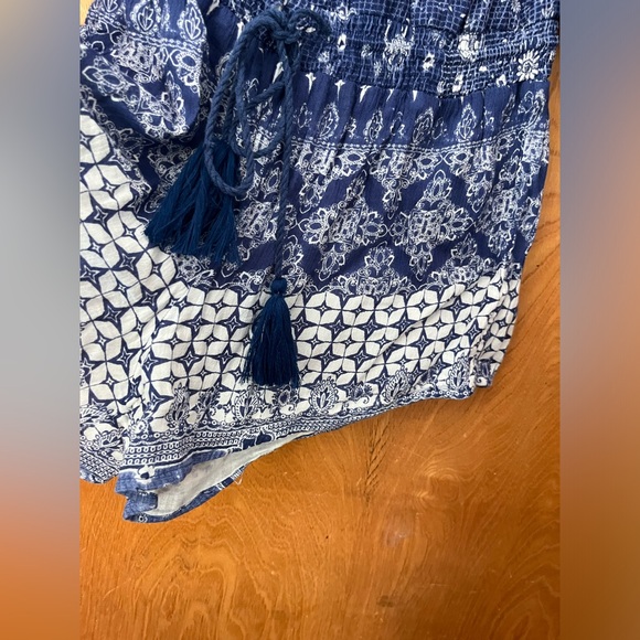 Raga bohemian off the shoulder shorts romper XSP - Picture 6 of 7